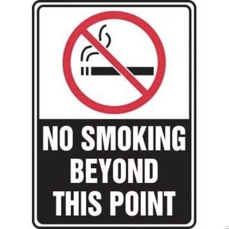 Accuform SAFETY SIGN GRAPHIC NO SMOKING MSMK515VA MSMK515VA